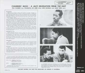 CD Paul Chambers: Chambers' Music: A Jazz Delegation From The East