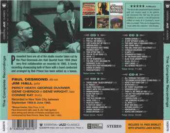 4CD/Box Set Paul Desmond Jim Hall Quartet: Complete Recordings