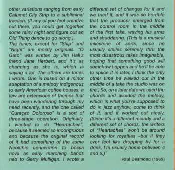 4CD/Box Set Paul Desmond Jim Hall Quartet: Complete Recordings