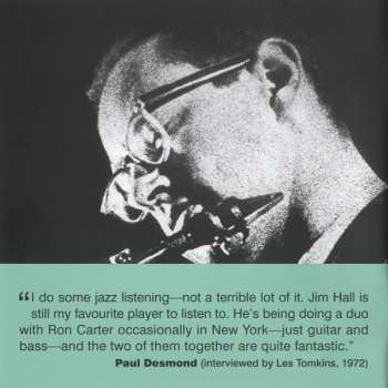 4CD/Box Set Paul Desmond Jim Hall Quartet: Complete Recordings