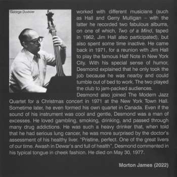 4CD/Box Set Paul Desmond Jim Hall Quartet: Complete Recordings