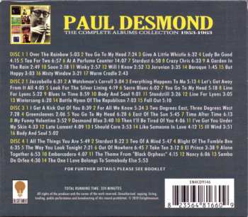4CD/Box Set Paul Desmond: The Complete Albums Collection 1953-1963