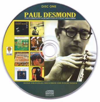 4CD/Box Set Paul Desmond: The Complete Albums Collection 1953-1963