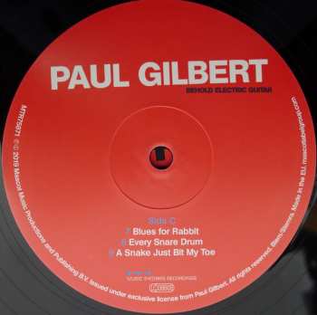 2LP Paul Gilbert: Behold Electric Guitar