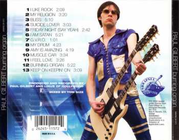 CD Paul Gilbert: Burning Organ