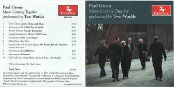 CD Paul Green: Music Coming Together