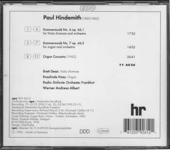 4CD/Box Set Paul Hindemith: Complete Orchestral Works 3