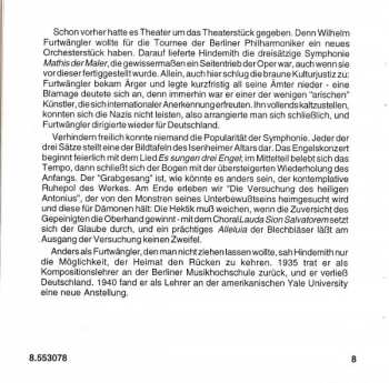 CD Paul Hindemith: Mathis Der Maler Symphony, Nobilissima Visione, Symphonic Metamorphosis
