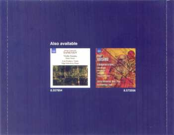 CD Paul Juon: Violin Sonatas Nos. 1–3