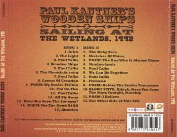 2CD Paul Kantner's Wooden Ships: Sailing At The Wetlands, 1992