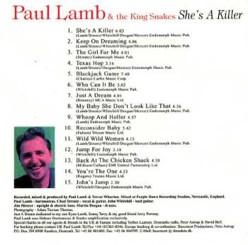 CD Paul Lamb & The King Snakes: She's A Killer