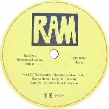 2LP Paul & Linda McCartney: Ram LTD