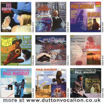 CD Paul Mauriat: Je Pense À Toi & From Souvenirs To Souvenirs