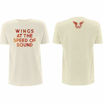 Merch Paul McCartney: T-shirt Wings At The Speed Of Sound 
