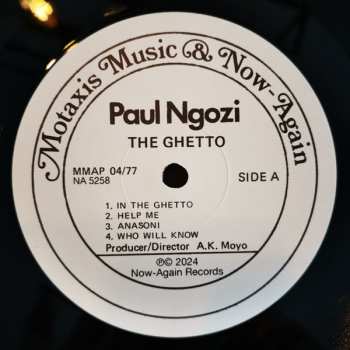 LP Paul Ngozi: The Ghetto