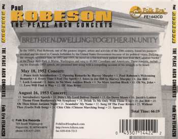 CD Paul Robeson: The Peace Arch Concerts
