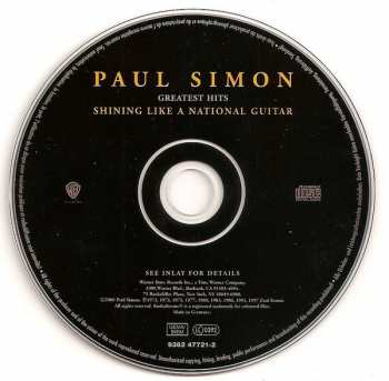 CD Paul Simon: Greatest Hits - Shining Like A National Guitar
