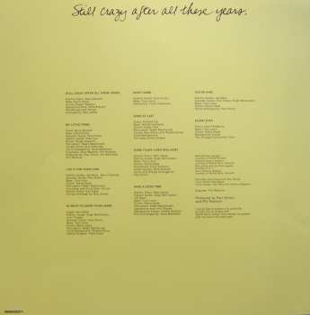LP Paul Simon: Still Crazy After All These Years