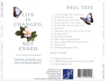 CD Paul Tate: Life Is Changed, Not Ended