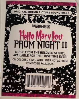 LP Paul Zaza: Hello Mary Lou: Prom Night II (Original Motion Picture Soundtrack) LTD | CLR