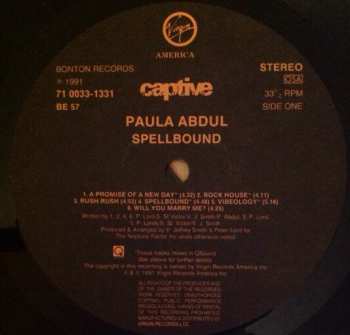 LP Paula Abdul: Spellbound
