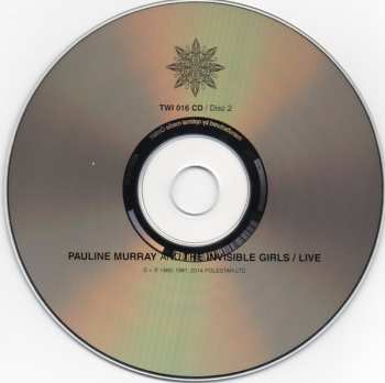 2CD Pauline Murray: Pauline Murray And The Invisible Girls