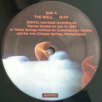 2LP Pauline Oliveros: The Well And The Gentle