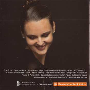CD Pauline Sachse: Viola Galante