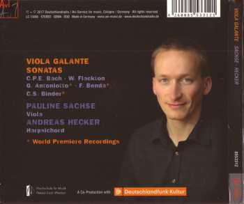 CD Pauline Sachse: Viola Galante