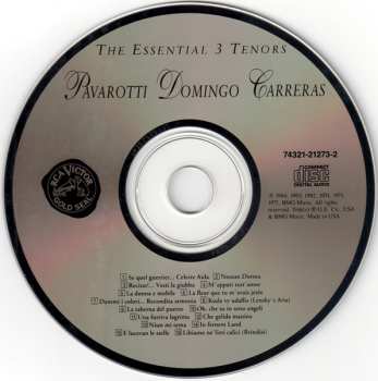 CD José Carreras: The Essential 3 Tenors