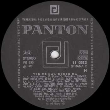 LP Pavel Bobek: Veď Mě Dál, Cesto Má