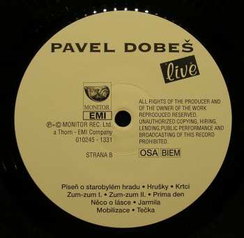 LP Pavel Dobeš: Live
