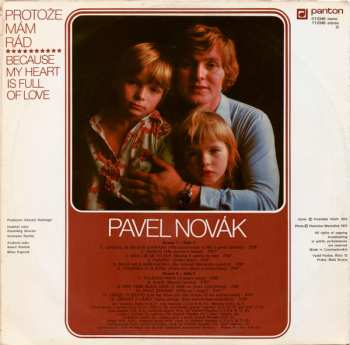 LP Pavel Novák: Proč Zpívám (Why Do I Sing)