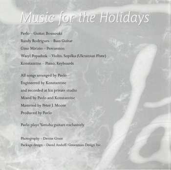 CD Pavlo: Frostbite - Music for the Holidays