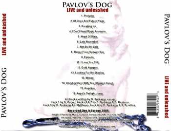 CD Pavlov's Dog: Live And Unleashed