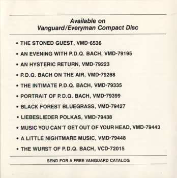 CD P.D.Q. Bach: Portrait Of P.D.Q. Bach