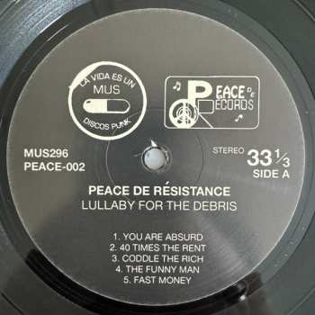 LP Peace De Résistance: Lullaby For The Debris