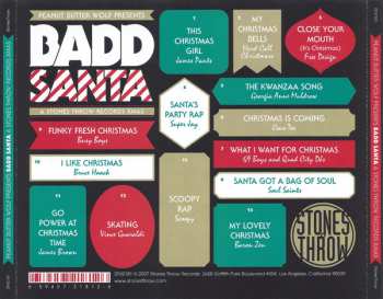 CD Peanut Butter Wolf: Badd Santa: A Stones Throw Records Xmas