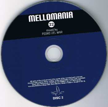 2CD Pedro Del Mar: Black Hole Recordings Presents Mellomania 22