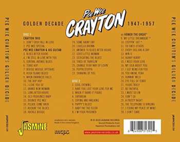 2CD Pee Wee Crayton: Golden Decade 1947-1957
