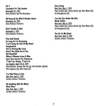 2CD Peggy Lee: That Old Feeling - You Go To My Head