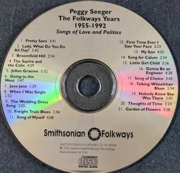 CD Peggy Seeger: The Folkways Years 1955-1992 - Songs Of Love And Politics