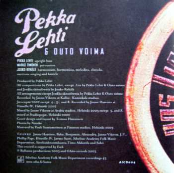 CD Pekka Lehti: Sohjo