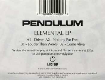 LP Pendulum: Elemental EP PIC