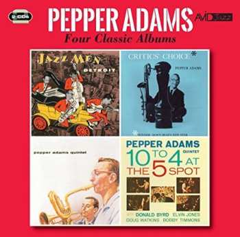 2CD Pepper Adams: Four Classic Albums