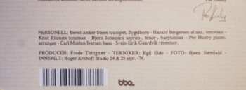 2LP Per Husby Septett: Peacemaker