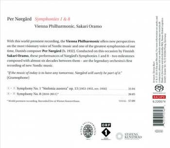 SACD Wiener Philharmoniker: Symphonies 1 & 8
