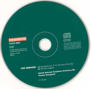 CD DR RadioSymfoniOrkestret: Symphony No. 6 'At The End Of The Day' / Terrains Vagues