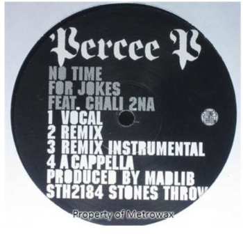 Album Percee P: No Time For Jokes / Last Of The Greats