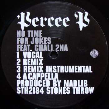 LP Percee P: No Time For Jokes / Last Of The Greats